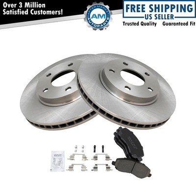 Front Brake Pad & Rotor & Kit for Dodge Caliber Mitsubishi Lancer