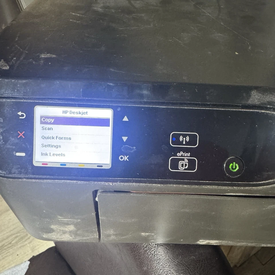 HP Deskjet 3520 All-in-One Kopieren Scannen WLAN Tintenstrahldrucker mit Netzkabel GETESTET - Bild 3 von 4