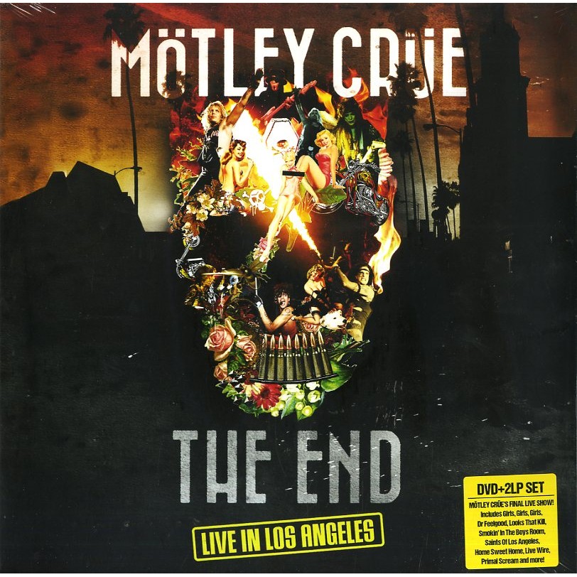 Motley Crue - The End - Live In L.A. - DVD + 2LP Vinyl