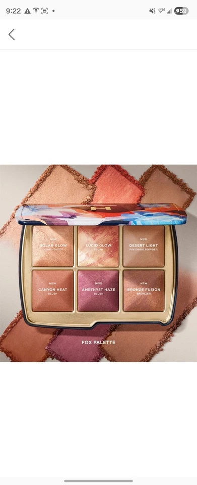 New- LIMITED EDITION Hourglass Fox Face Palette - Image 3 of 3