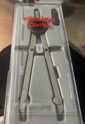 Rotring Compass Centro Technical Drawing Tool New Old Stock Made In Germany