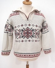 Island Norweger Strick Pullover Grösse S Herren Windstopper T262