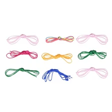 20 PCS String Cord for Hair Braids Dreadlocks Tie Colorful Braided Rope