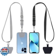 CACOE Phone Lanyard 2 Pack-2  Adjustable Neck Strap,2  Phone Patches,Universa