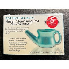NEW Ancient Secrets Nasal Cleansing Pot Neti ...