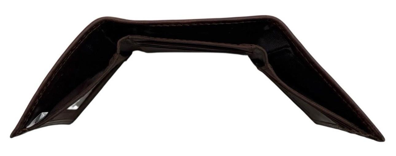 Vanderbilt Commodores Genuine Leather Trifold Wallet w/Concho-Enmon-New in Tin