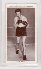 Churchman Cigarettes Boxing Personalities #13 Jack Doyle, Ireland