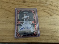 Adam Mazur 2022 Prizm Draft Picks Tiger Stripes #53 /25 Rookie Parallel Padres