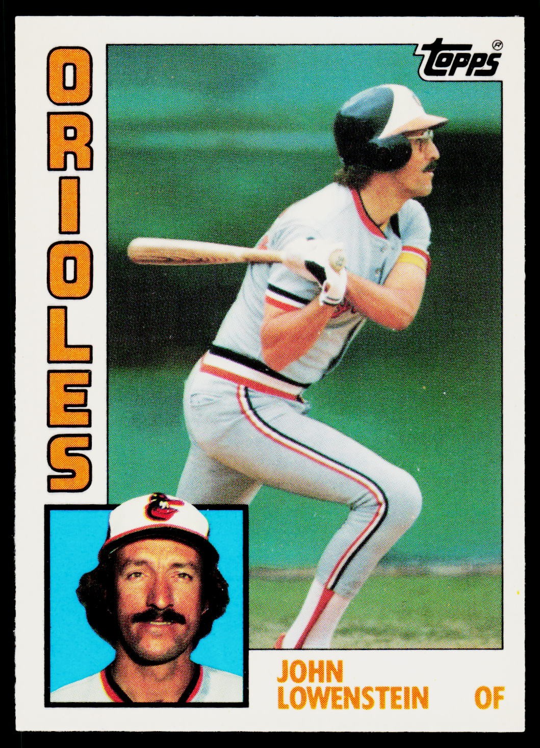 1984 Topps Tiffany #604 John Lowenstein    - ExMt+