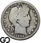 1896-O Barber Half Dollar