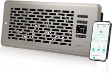 Register Booster Fan for 4" X 10" Register Holes, Quiet Vent Fan Booster with In