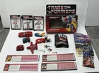 Vtg 1984 1985 Transformers LOT - G1 Robots, Manuals, Accessories, Catalogs, Box