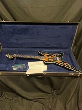 1983 Charvel USA Star Guitar Hot Rod Flame Owned by Paul Stanley of Kiss W/OHSC