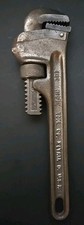 Vintage RIDGID TOOL CO # 8 Steel Pipe Wrench Tool U.S.A 🇺🇸