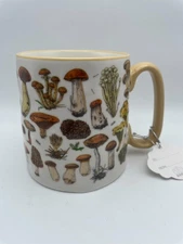 10 Strawberry Street Bella Mushrooms Assorted Mug 16oz Ceramic New Cup B85