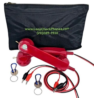 Loop Check  Phones Electrician Continuity Test Phone Set ES001-N opt MAGNETS