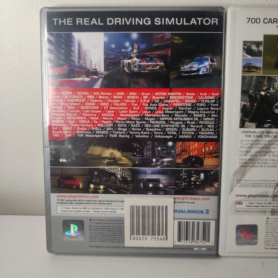 Gran Turismo 3 & 4 Sony PlayStation 2 PS2 Video Game PAL Complete w Manual VGC - Image 4 of 4