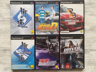 SONY PS2 Kaido & Initial D & Wangan Midnight & Racing Battle & Driver: Parallel