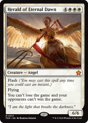 #ad Herald of Eternal Dawn 17 NM Foundations $2.99
