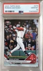 2025 Topps NOW Roman Anthony 279 Call Up RC Rookie Debut PSA 10 Gem Mint Pop 233