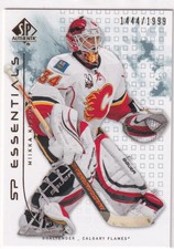 2009/10 SP Authentic Miikka Kiprusoff SP Essentials #/1999 Calgary Flames