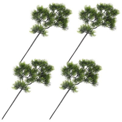  4 Pcs Pinienzweige Künstlich Künstliche Kiefern -Picks Gefälschte Kiefernzweige