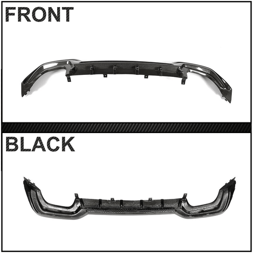 Carbon Heckdiffusor Diffusor Heckansatz für BMW 3er G20 G28 mit M-Paket 2019-20 - Picture 13 of 14