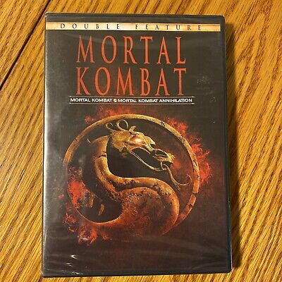 Mortal Kombat Double Feature 1 + 2 (DVD) 1995 1997 Fighting Movie