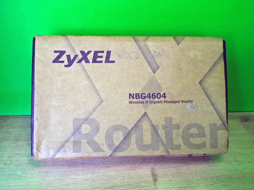 ✔️ BOXED ZYXEL NBG4604 WIRELESS N GIGABIT MANAGED ROUTER - UK SELLER - Bild 3 von 12