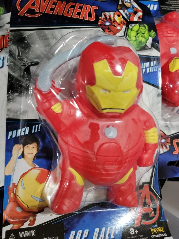 Ironman Marvel Comics Superhéroe Bop Ball - ¡NUEVO!! Foto 3 de 4