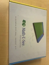 Math•U•See Manipulatives. Algebra/Decimal Insert Kit Only. All pieces Included