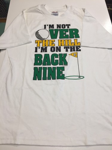 VTG 90s Over the hill golf t-Shirt back 