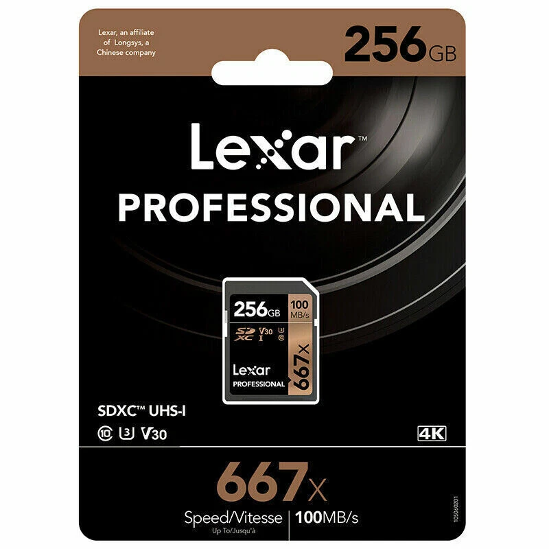 Lexar  667x SDXC Card 64GB 128GB 256GB SD Memory Class 10 U3 V30 100MB/s UHS-I - Image 3 of 3