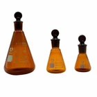 Flask Lab organic Chemistry Laboratory Conical glassware beaker 25-500ml Reagent