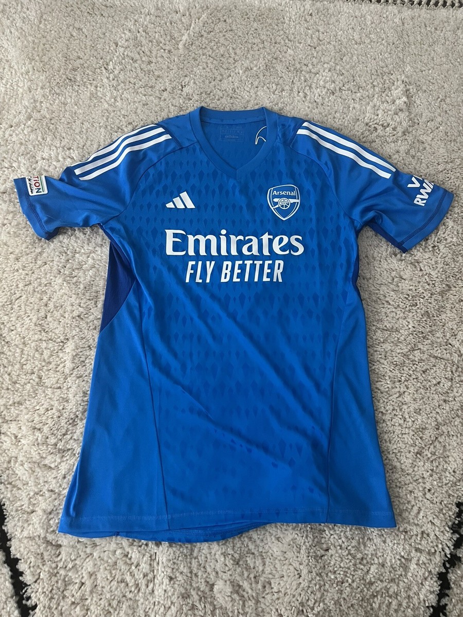 arsenal short sleeve goalkeeper shirt