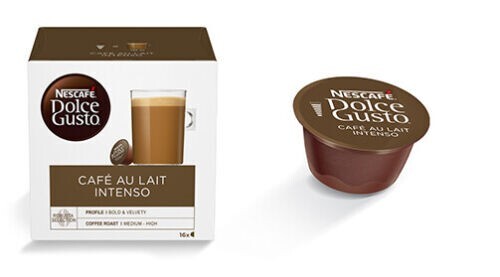 Nescafe Dolce Gusto CAFE AU LAIT INTENSO 16 Pods | eBay