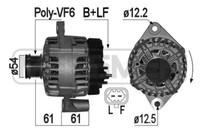 ERA Lichtmaschine Generator 120A 14V FüR Opel Astra J Caravan 2.0 Cdti