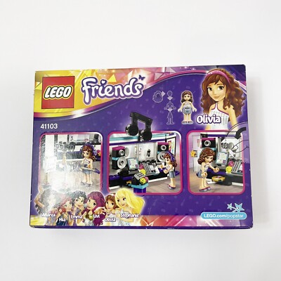 NEW SEALED Lego Friends 41103 Pop Star Record Studio 2015 Retired