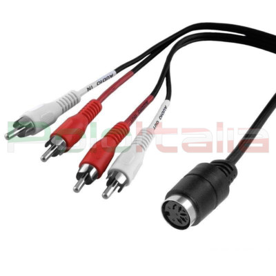 Cavo Adattatore DIN 5 Poli A Minijack Stereo - 100cm, Marca Adaptout - Foto 9