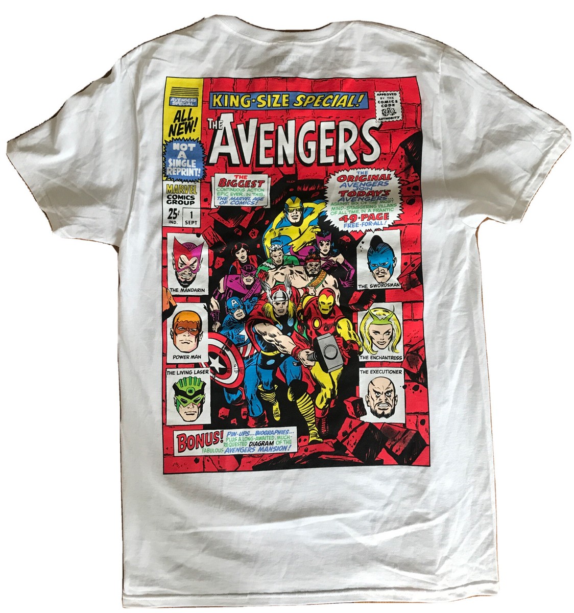 KING SIZE SPECIAL AVENGERS #1 (New w/Tag) US Men