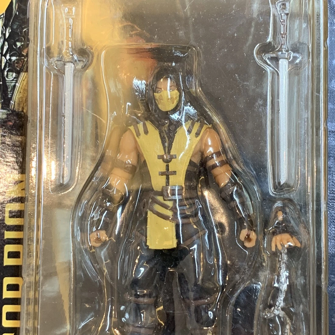 Mortal Kombat X Scorpion 4 Action Figure Mezco Toyz 2016 Ultra Rare Toys Gift