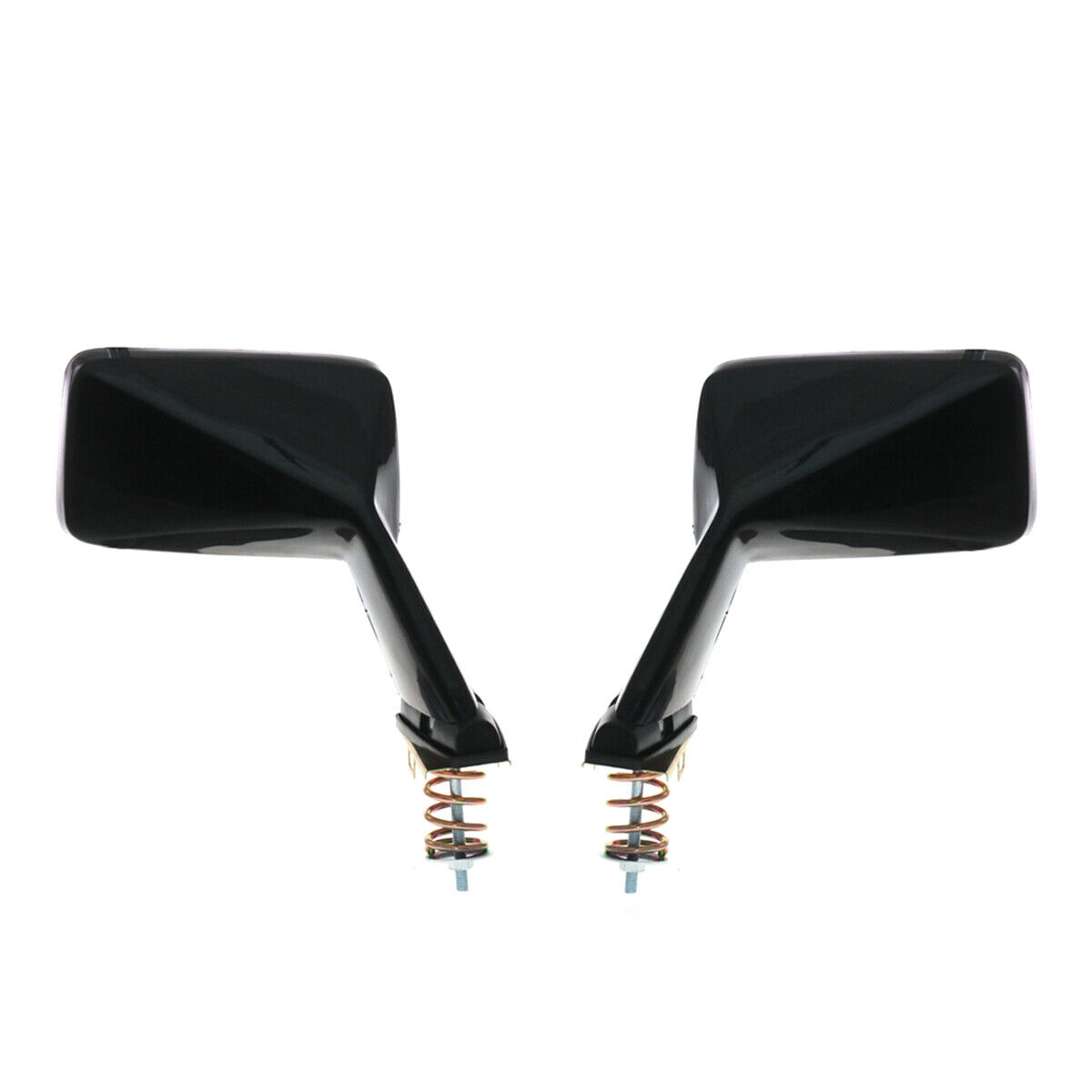 Black Square Fender Retro Mirror Fit '70s '80s Japan Cars Black Square Fender Retro Mirror Fit '70s '80s Japan Cars