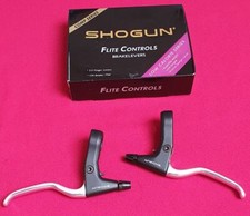 Shogun Flite Controls Brake Lever, for Cantilever Brakes, Silver, NEW, ORIGINAL PACKAGING