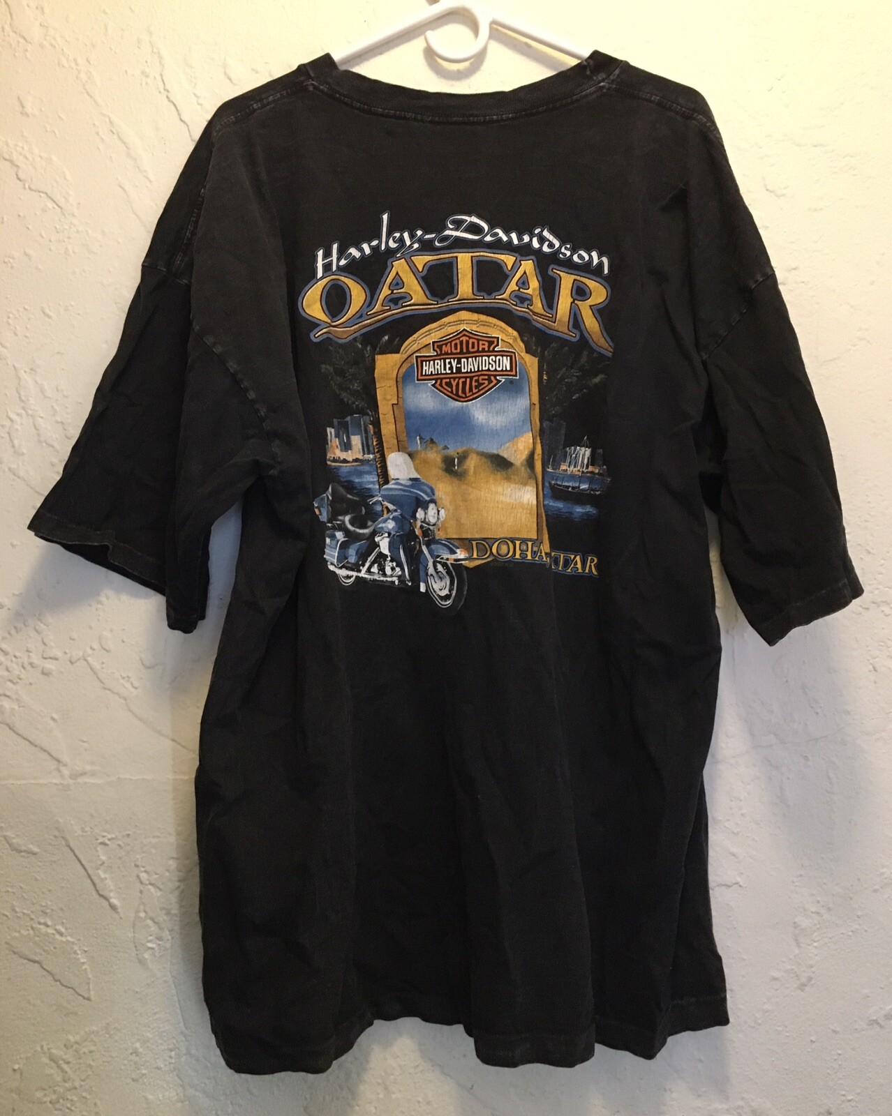HarleyDavidson Motorcycles Doha Qatar 2XL Tee TShir… Gem