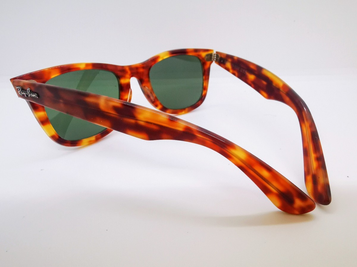 Vintage B&L Ray-Ban Wayfarer 5022 - Tortoise - Rare. | eBay