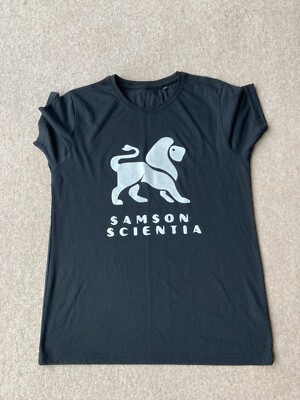 Ladies Samson Scientia Black Athlete T-shirt size M