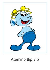 ADESIVO STICKER Serie Personaggi Fumetti Atomino Bip Bip