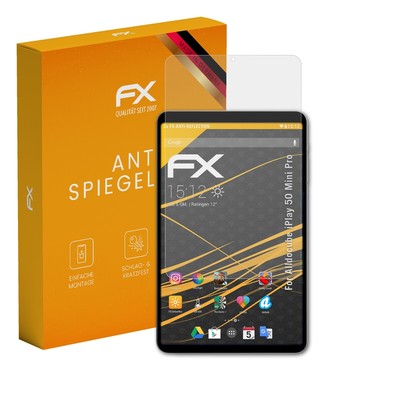 atFoliX 2x Schutzfolie für Alldocube iPlay 50 Mini Pro matt&stoßfest