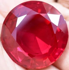 Natural 91.95 Ct Mogok Pink Huge Ruby  Sparkling GGL Certified Loose Gemstone