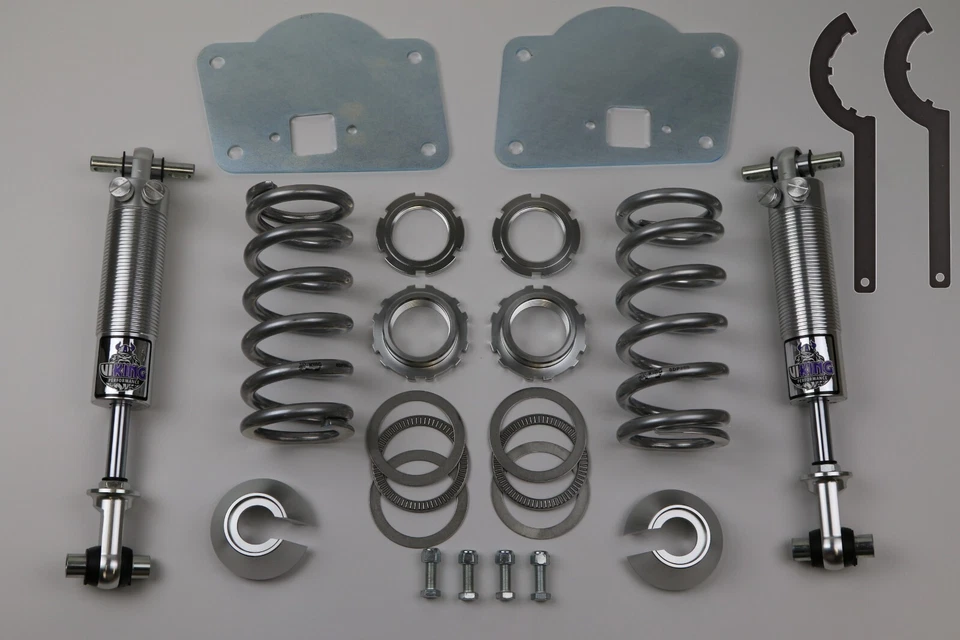 Viking 2010-2015 Chevy Camaro atornillable doble ajustable trasero Coilover 1,5-3" caída Foto 4 de 4